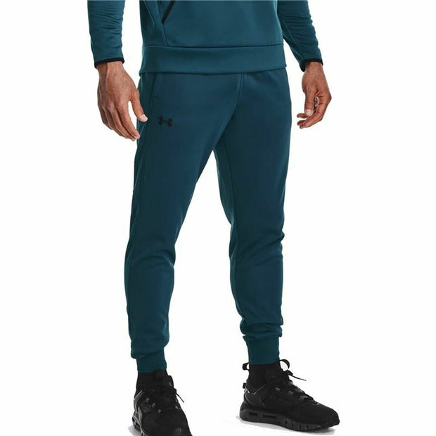 Adult Trousers Under Armour Fleece Joggers Blue - Le schmidt
