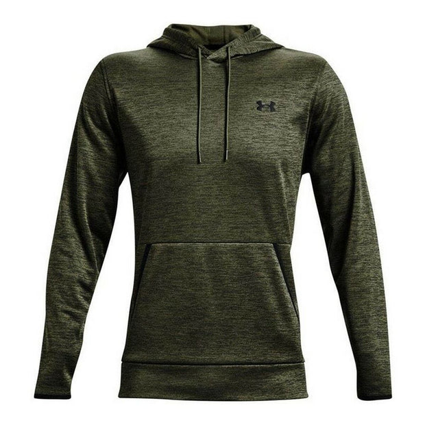 Men’s Hoodie Under Armour Fleece Twist Olive - Le schmidt