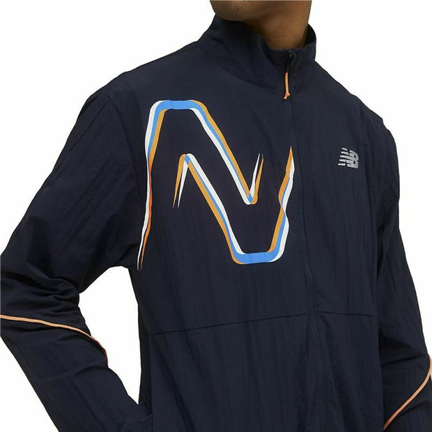 Windcheater Jacket New Balance Dark blue - Le schmidt