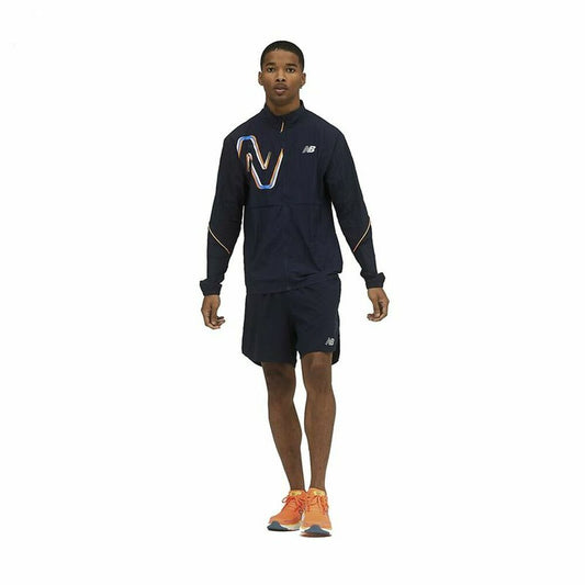 Windcheater Jacket New Balance Dark blue - Le schmidt