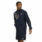 Windcheater Jacket New Balance Dark blue - Le schmidt