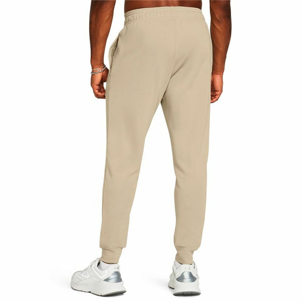 Trousers Under Armour Rival Terry Jogger Beige - Le schmidt