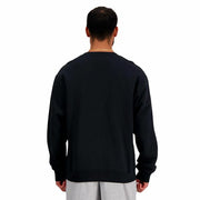 Men’s Sweatshirt without Hood New Balance Sport Essentials Fleece Logo Black - Le schmidt
