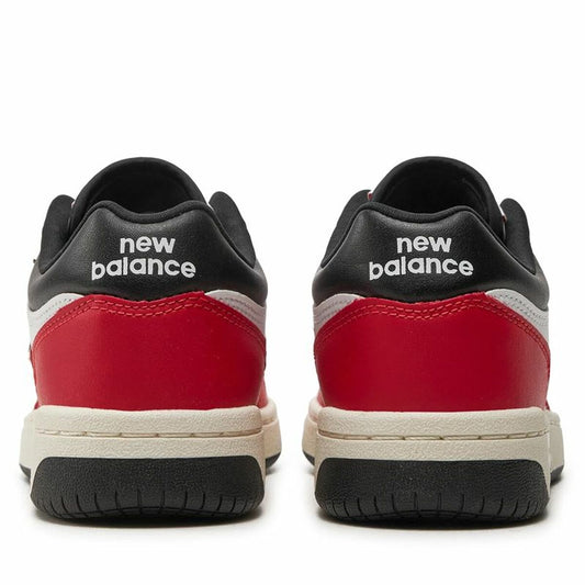 Sports Shoes for Kids New Balance 480 White Red - Le schmidt