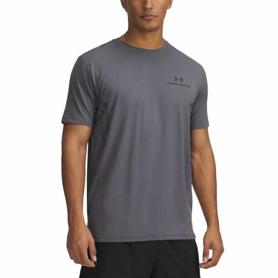 Men’s Short Sleeve T-Shirt Under Armour Dark grey - Le schmidt