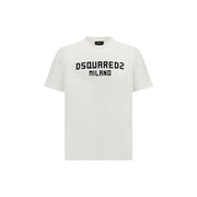 Dsquared² White Cotton T-Shirt