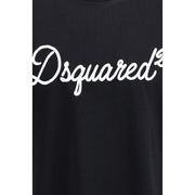 Dsquared² Black Cotton T-Shirt
