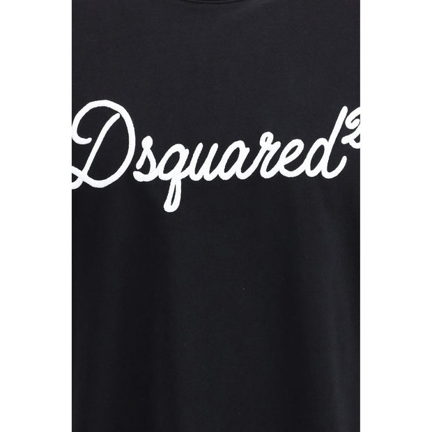 Dsquared² Black Cotton T-Shirt