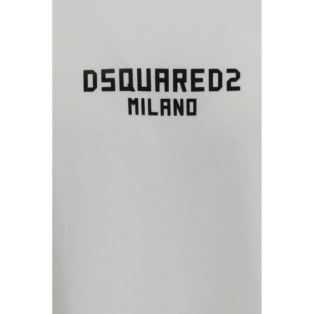 Dsquared² White Cotton T-Shirt
