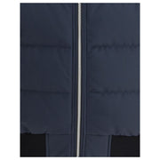 Moose Knuckles Blue Polyester Bomber