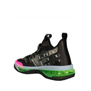 Valentino Garavani Black Fabric Athletic Sneakers