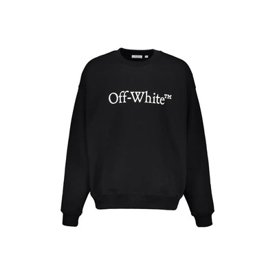 Off-White Black Cotton Sweatshirt