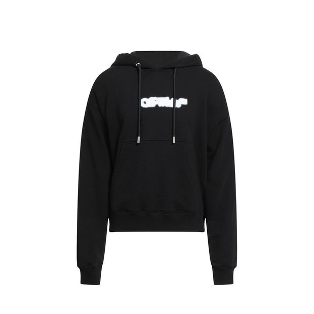 Off-White Black Cotton Sweatshirt