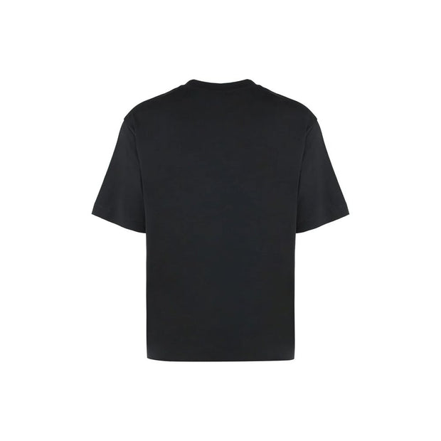 Off-White Black Cotton T-Shirt