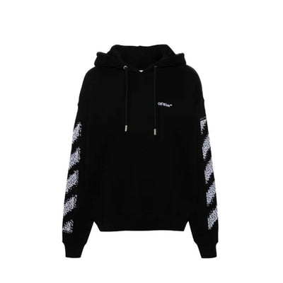 Off-White Black Cotton Sweatshirt