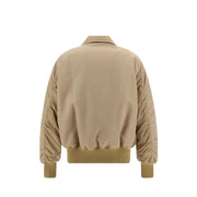 Palm Angels Beige Polyamide Bomber