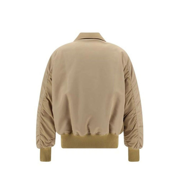 Palm Angels Beige Polyamide Bomber