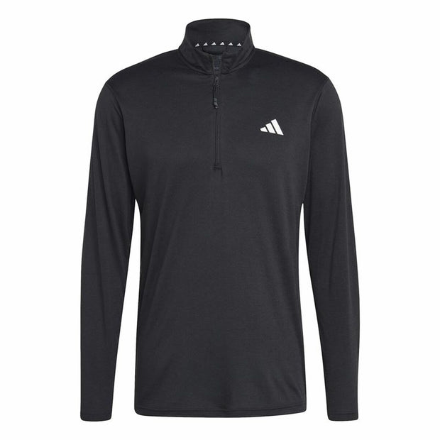 Training Sweatshirt for Adults Adidas Tr-Es+ 1I4Zip Black - Le schmidt