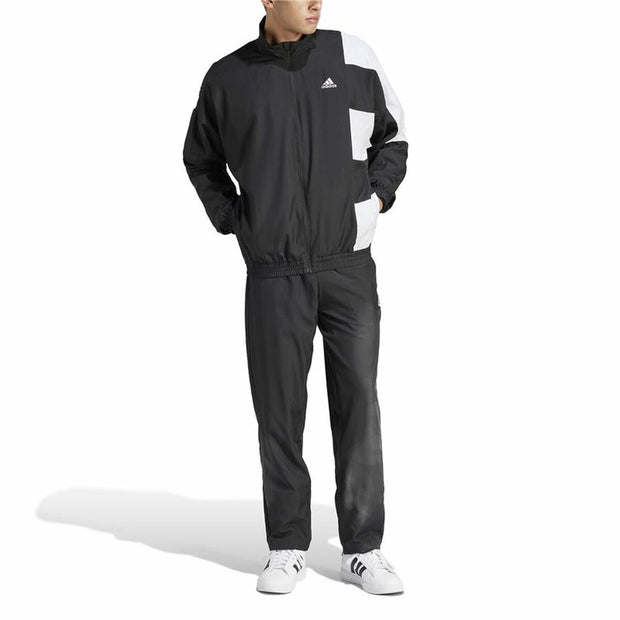 Tracksuit Adidas Colorblock Black Men - Le schmidt