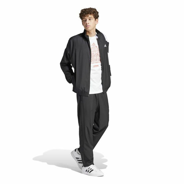 Tracksuit Adidas Colorblock Black Men - Le schmidt