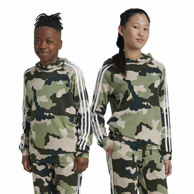 Unisex Hoodie Adidas Essentials Multicolour Camouflage - Le schmidt