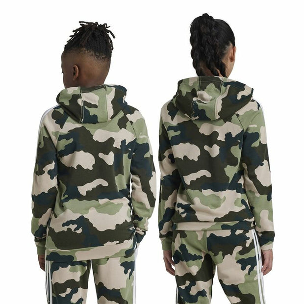 Unisex Hoodie Adidas Essentials Multicolour Camouflage - Le schmidt