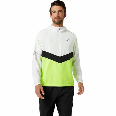Men's Sports Jacket Asics Lite-Show White - Le schmidt