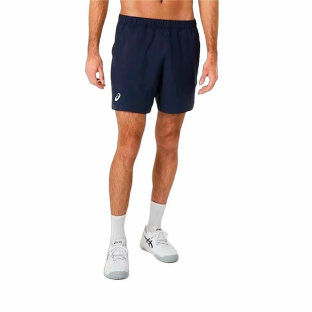Men's Sports Shorts Asics Court Navy Blue - Le schmidt