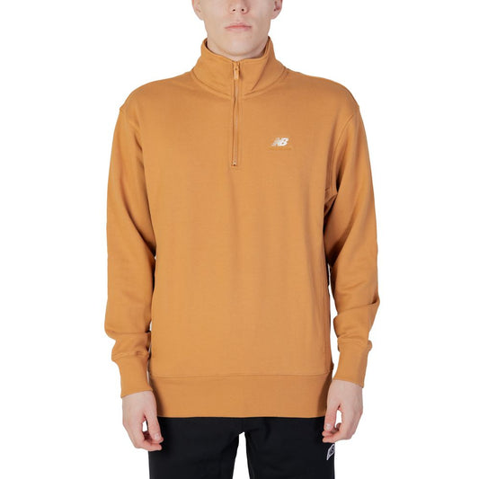 New Balance Brown Cotton Sweatshirt - Le schmidt