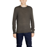 Armani Exchange Green Wool Sweatshirt