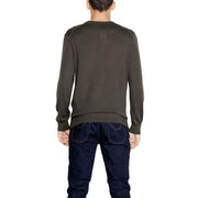 Armani Exchange Green Wool Sweatshirt