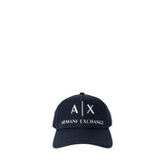 Armani Exchange Blue Cotton Cap (Baseball Hat)