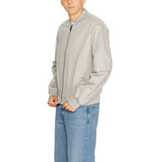Calvin Klein Gray Organic Cotton Bomber