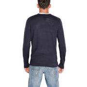 Calvin Klein Blue Recycled Wool Sweatshirt