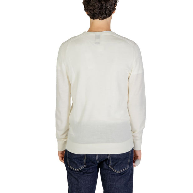 Calvin Klein Cream Recycled Wool Sweatshirt