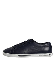 Dolce & Gabbana Blue Low Top Men Saint Tropez Sneakers Shoes