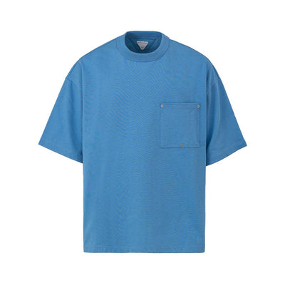 Bottega Veneta Blue Cotton T-Shirt