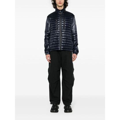 Moncler Blue Polyamide Men Jacket - Le schmidt