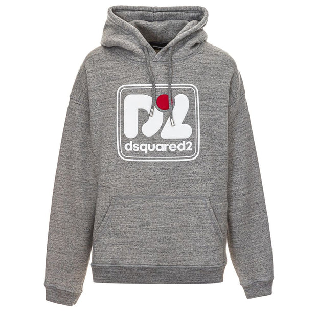 Dsquared² Gray Cotton Hoody - Le schmidt