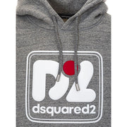 Dsquared² Gray Cotton Hoody - Le schmidt