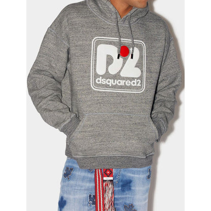 Dsquared² Gray Cotton Hoody - Le schmidt