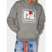 Dsquared² Gray Cotton Hoody - Le schmidt