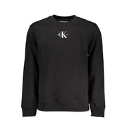 Calvin Klein Black Cotton Men's Sweatshirt