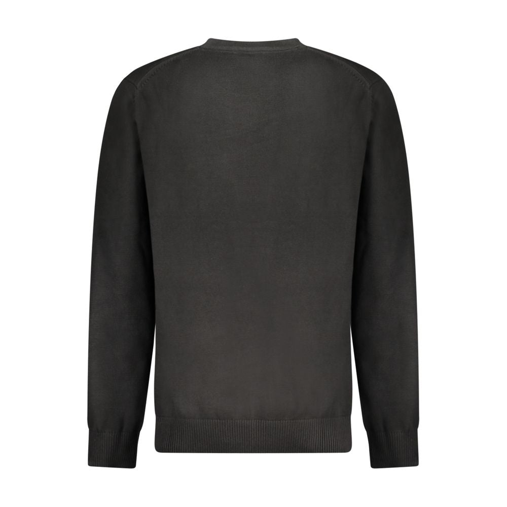 Calvin Klein Sort Bomuld Herre Trøje Rund Hals Flot Design