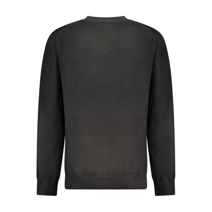Calvin Klein Sort Bomuld Herre Trøje Rund Hals Flot Design