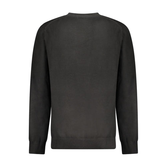 Calvin Klein Sort Bomuld Herre Trøje Rund Hals Flot Design