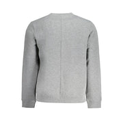 Calvin Klein Grigio Polyester Men Sweatshirt