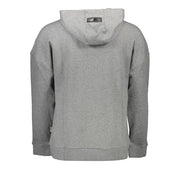 Plein Sport Gray Cotton Men Sweater