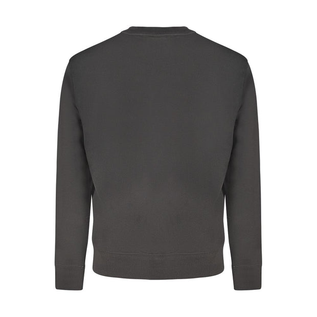 Hugo Boss Black Cotton Men Sweater