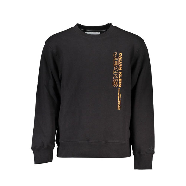 Calvin Klein Black Cotton Men's Sweatshirt
